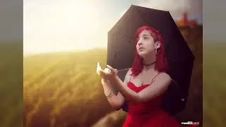 Umbrella ☔ Girl 👧 Photoshop Manipulative Scene | Photoshop Manipulation | Tutorial | Pyarelal Arts |