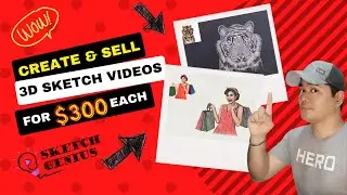 How To Turn Photos Into Sketch Animated Videos Using Sketch Genius and Make Money!