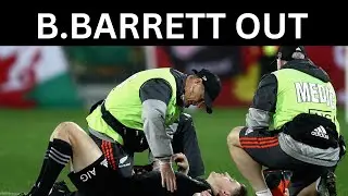 BEAUDEN BARRETT & CODIE TAYLOR OUT FOR IRELAND GAME