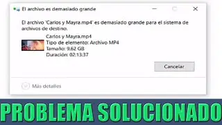 Problems Copying Large Files to USB or External Hard Drive - SOLUTION
