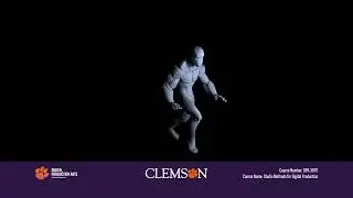 Top 10 First Walk Cycles by Student Animators | Autodesk Maya | Clemson - Digital Production Arts