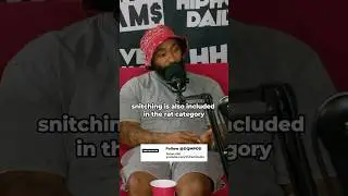 SNITCHING 🤫VS RATTING 🐀 - WHAT’S WORSE? #rap #shorts