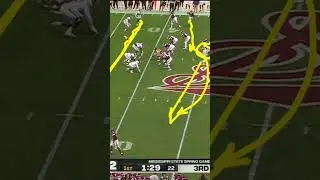 Tight End Delay on #shorts yardage