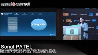 Monetising Your App with Mopub | Sonal PATEL