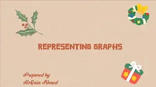 Discerte - Representing graphs