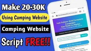 How to Make Camping website for Telegram | telegram campaign kaise banaye | campaign PHP file free