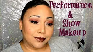 Show &  Performance Makeup Tutorial | Color/Winter Guard