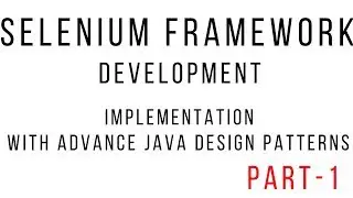 selenium framework using java | Intro