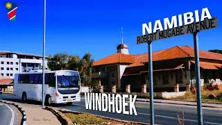 This is Windhoek, largest and capital city of Namibia 🇳🇦