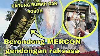 BERONDONG MERCON RAKSASA untung rumah pos aman #merconbesar #berondongmercon #merconkertas #mercon