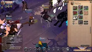 Albion Online стрим, купили прем, катаем соло дуо мглу