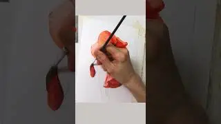 живопись. Маки акрилом