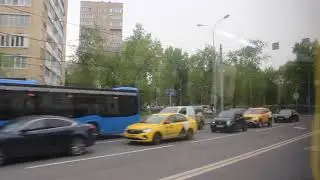 Майским днем по Даниловскому району - отправимся на автобусе КМ1 от метро "Автозаводская"