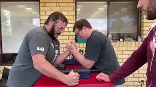 Hand and wrist is key for arm wrestling