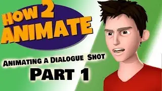 How to Animate a Dialogue Shot PART 1 | 3D Maya Animation Tutorial | HOW2ANIMATE