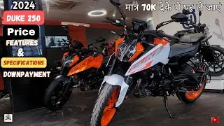 New KTM Duke 250🔥|| Down payment|| Price 💰|| Features & Details walk Around Review ♥️