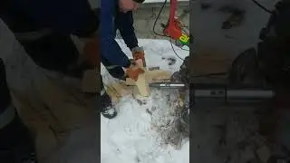 ДРОВОКОЛ НА МОТОБЛОК "СИЛА МОТОБЛОКА" БЕЛАРУС МТЗ, АГРО #дрова #дровокол #заготовкадров