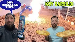 EV YAPIMI RAMAZAN PİDESİ Mİ ? SATIN PİDE Mİ ? DENEDİK..DEV RAMAZAN TOPU ALDIM..