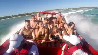 Radical jet boat trip at Punta Cana