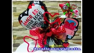 caja de chocolates decorada para san Valentín