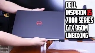 Dell Inspiron 15 7000 Series (i7559-763BLK) | GTX 960M Gaming Laptop | Unboxing