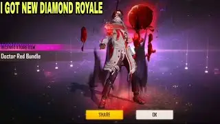 I Got New Diamond Royale Doctor Red Bundle In Free Fire
