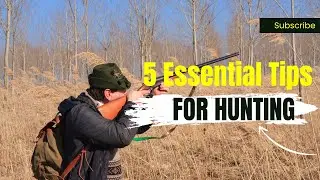 ✅Mastering the Art of Outdoor Hunting: 5 Essential Tips for Success