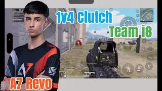 A7 Revo 1v4 to Team i8 in PMGC Scrims
