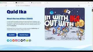 Quid Ika Token  Reveiw | Buy on UniSwap|  New Best Project Buy Hold  Or Get Reward