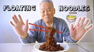 FLYING NOODLES PRANK ON MY GRANDPARENTS 🍜
