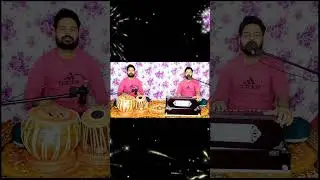 नीम करोली बाबा जी की आरती #shorts || हारमोनियम तबला || पंकज कुमार || #youtubeshorts