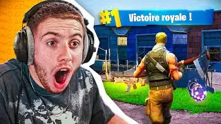 J'AI RÉUSSI À FAIRE TOP 1 sur la MAP du CHAPITRE 1 de Fortnite ! 😍 (oh les émotions)