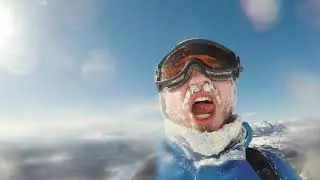 snowboarding at Mt Washington (Vancouver Island)