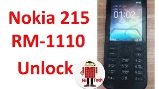 Nokia 215 rm-1110 Rest User Code / Unlock Without Losing Data