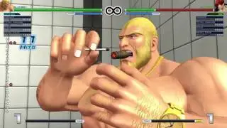 The King of Fighters XIV - Antanov Short Combo Video