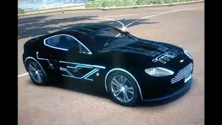 TDU2 Aston Martin TRON stickers