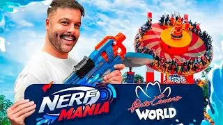 CONHEÇA A NOVA ÁREA NERF DO BETO CARRERO  | Thigas #betocarrero #nerf