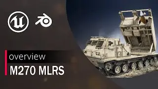 M270 MLRS 3D-Model Overview