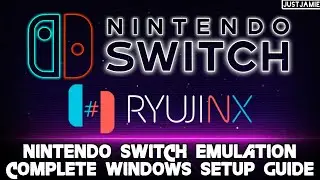 Ryujinx☆Nintendo Switch Emulation Setup Guide 2024 