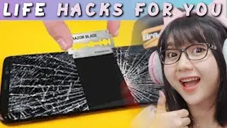 TUTORIAL LIFE HACKS YANG ADA DI INTERNET !? - LIFE HACKS INDONESIA REACTION