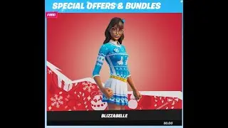 ***Limited time***How to get the FREE Blizzabelle skin in Fortnite Chapter 3 Season 1 (on PC only).
