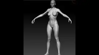 запись стрима создание 3д персонажа от скульпта до движка