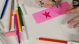 5 easy paper bookmark