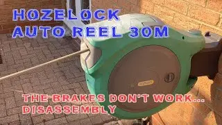 Hozelock Auto Reel 30m keeps retracting/ Disassembly - Part 1