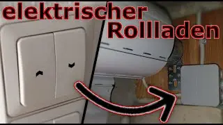 ⚡ elektrischer Rollladen - Rohrmotor anschließen - Rollladenmotor installieren - Motor | Anleitung 💡