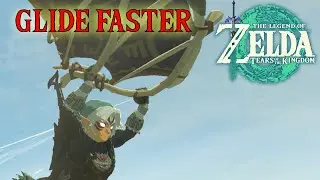Glide WAY FASTER in Zelda ToTK