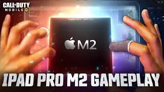 IPAD PRO M2 (120FPS + MEDIUM GRAPHICS) GAMEPLAY | 6 FINGER CLAW | COD MOBILE !!