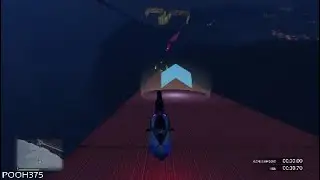 GTA 5 Online (PS4) - Stunt Race 45° 1 Lap World Record (Outdated)