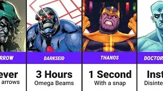 How Fast Comic Book Characters Could Kill 8 Billion People?