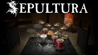 Sepultura - Dead Embryonic cells (Eloy) only drums midi backing track